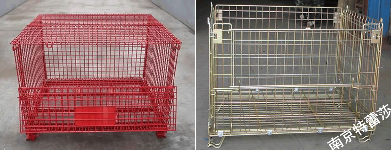 帶蓋噴塑倉儲籠/歐式倉儲籠 帶蓋噴塑倉儲籠/歐式倉儲籠